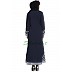 Navy Blue abaya- A-line style Navy Blue abaya- A-line style